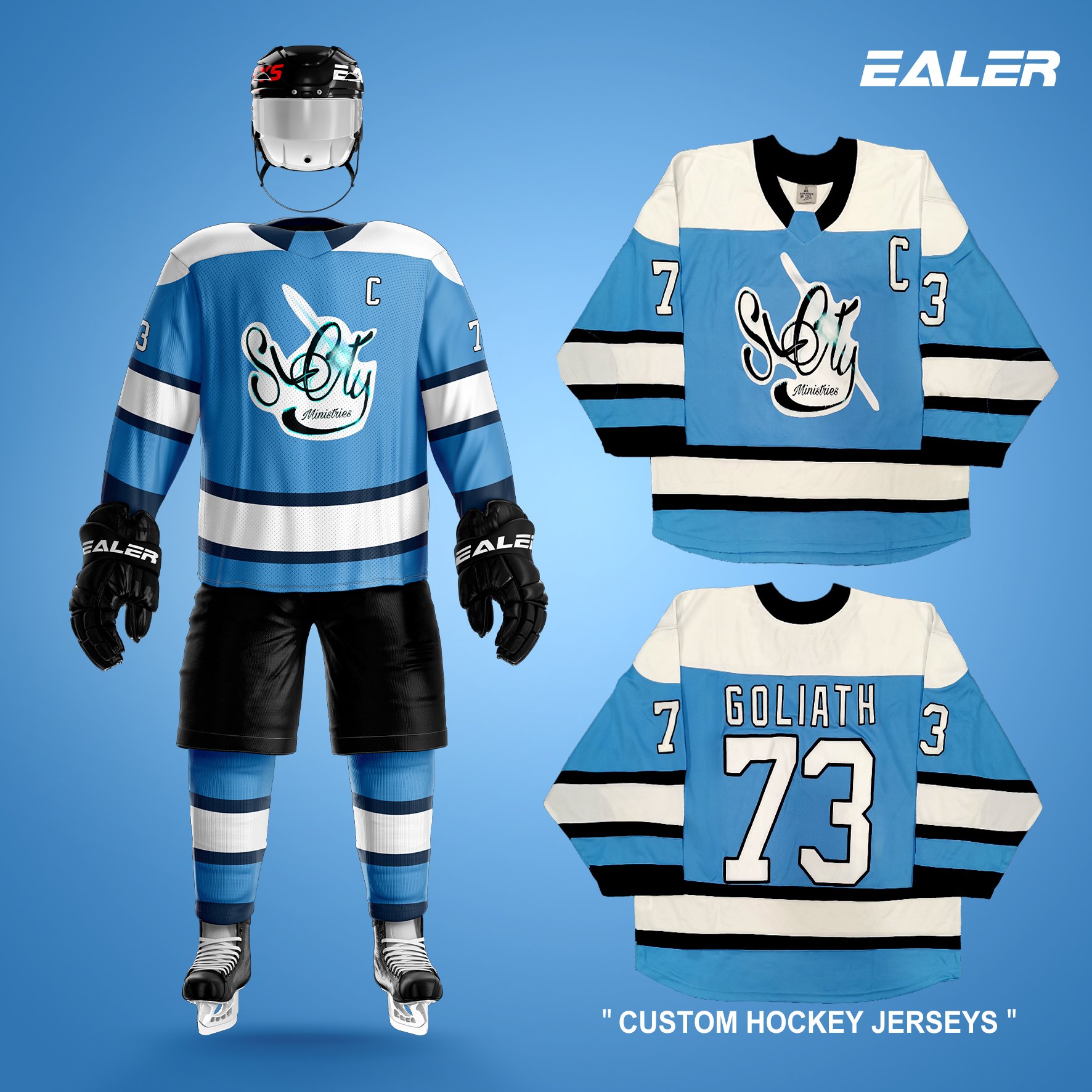 2024 ealer custom hockey jerseys funny hockey jerseys team set hockey jerseys