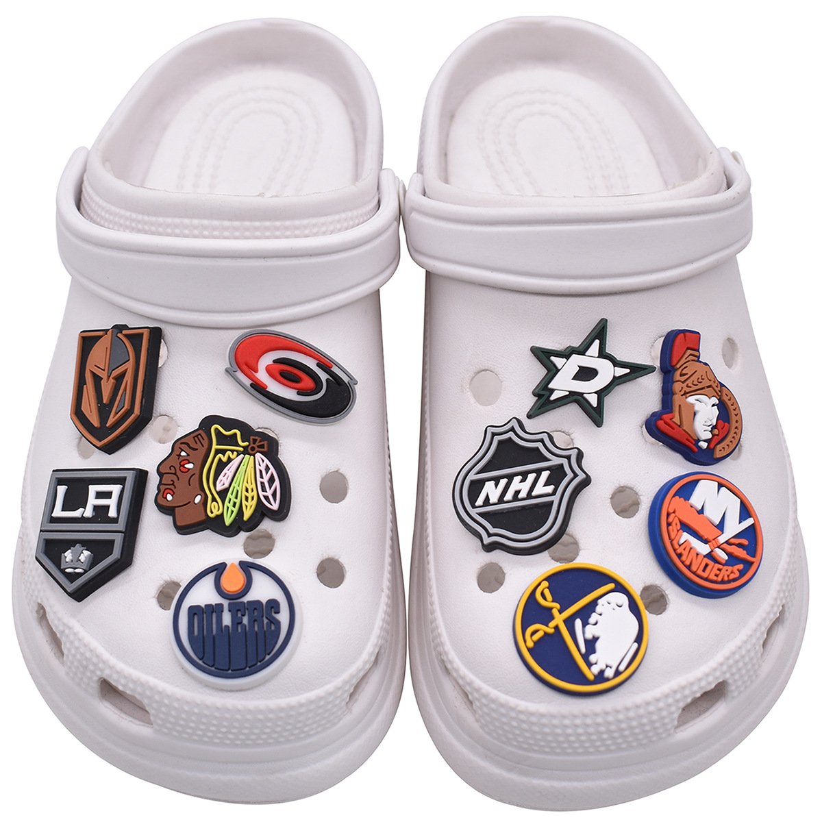 2024 Hot Sales New Arrival Canada Hockey Sports Team Logo Shoe Charm Nhl Hockey Shoe Charm silicone charms Kids Gift