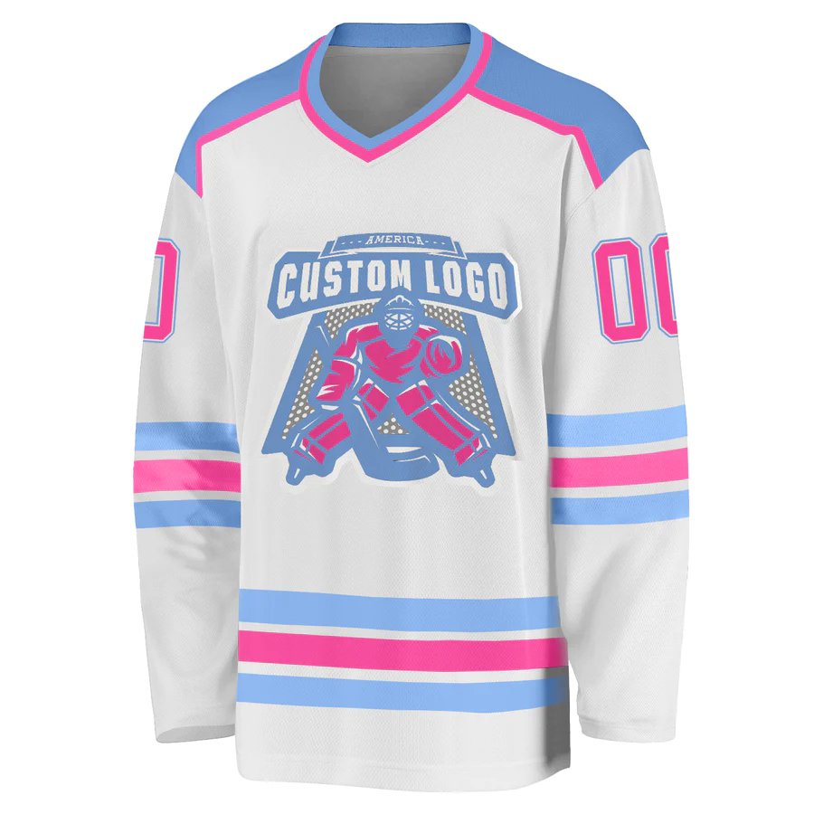 Design Logo Name Sublimated Hockey Jersey Sports Game Wear Uniform Team Practice Ice Hockey Jerseys Men Youth Custom