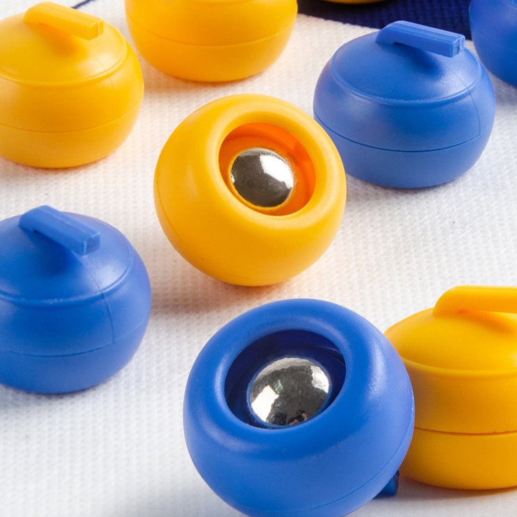 Factory selling mini Battle table curling indoor parent-child interactive ice hockey board game