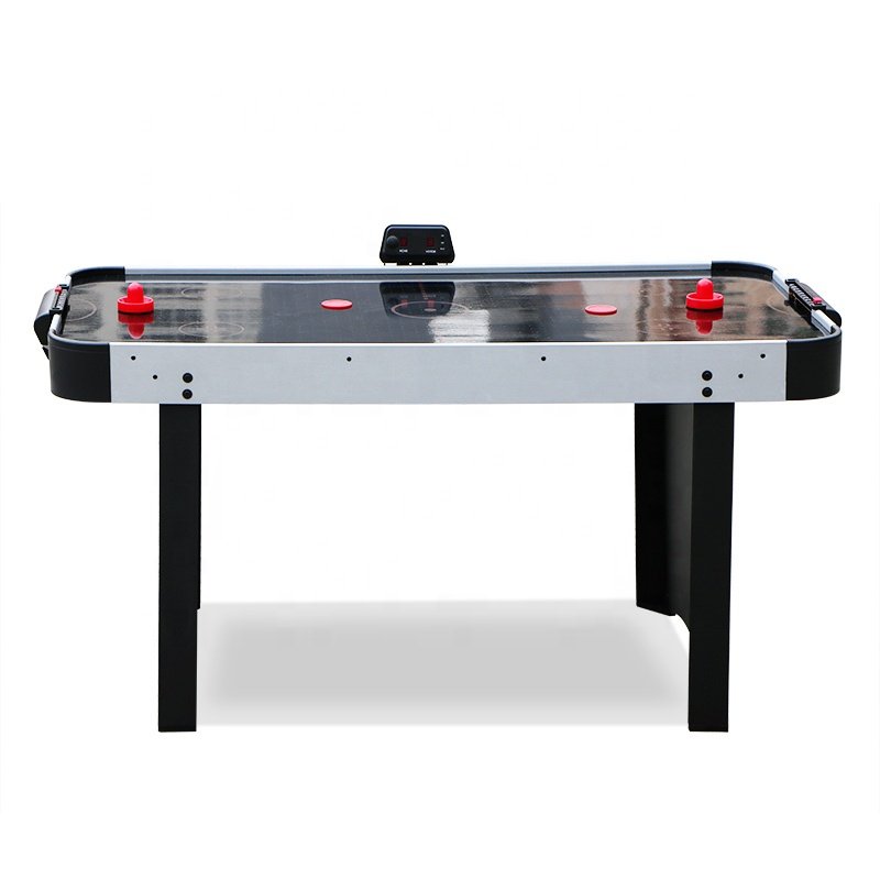 factory supply 5ft air powered hockey table indoor ice hockey game table with electronic scorer