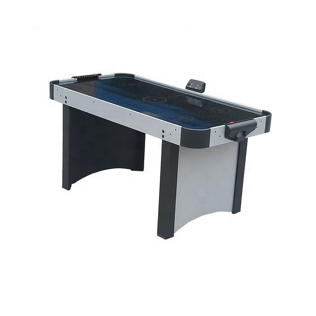 factory supply 5ft air powered hockey table indoor ice hockey game table with electronic scorer