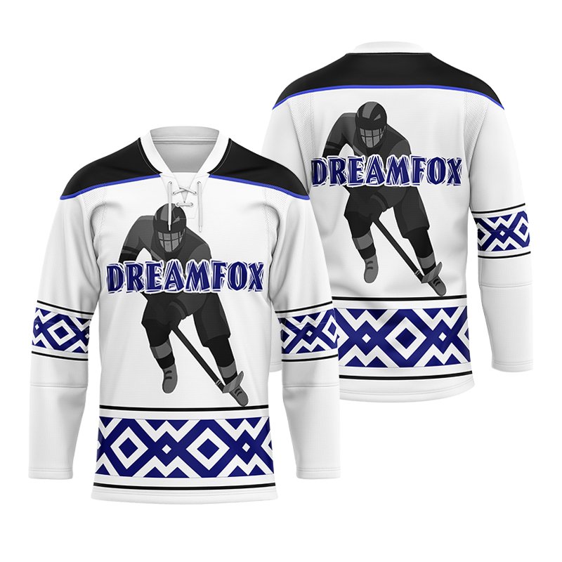 Custom Fashion Hockey Jerseys Design Wholesale Embroidery Mens Team Ice Hockey Jersey