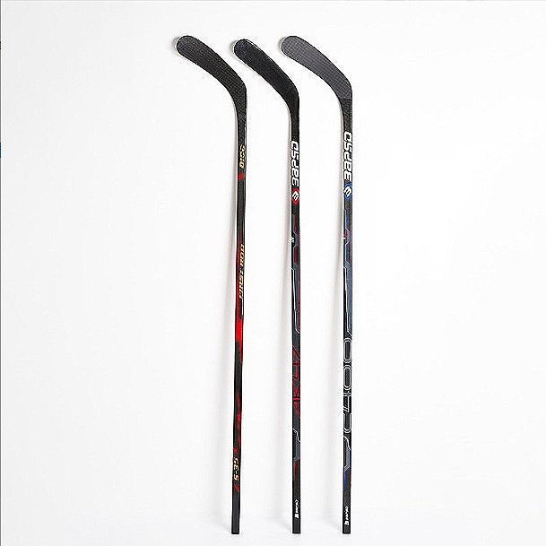 Ice Hockey Stick 100% 18k Carbon Fiber Lightweight Textured Grip Adult Field Hockey Stick