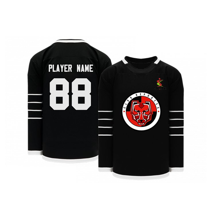 Custom Logo 100% Polyester Unisex Ice Hockey Jerseys OEM Team Name Sports Wear for Adults