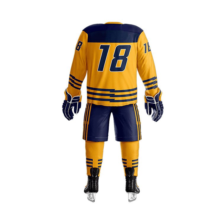 Best Selling Factory Price Men Customized Ice Hockey Uniforms Soft Touch Bulk Ice Hockey Uniform For Men