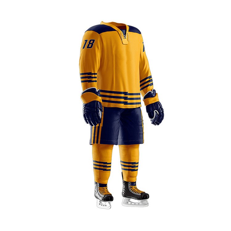 Best Selling Factory Price Men Customized Ice Hockey Uniforms Soft Touch Bulk Ice Hockey Uniform For Men