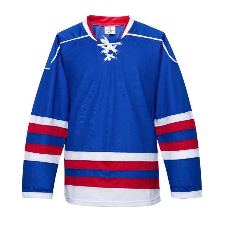 Ice hockey white uniform set design jersey pants ice hockey & field hockey