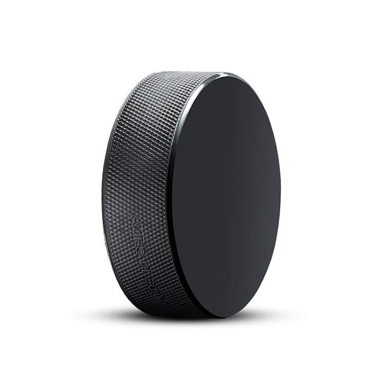 High Quality Print Custom Own Brand Logo Custom Colors Rubber Ice Hockey Puck Ball
