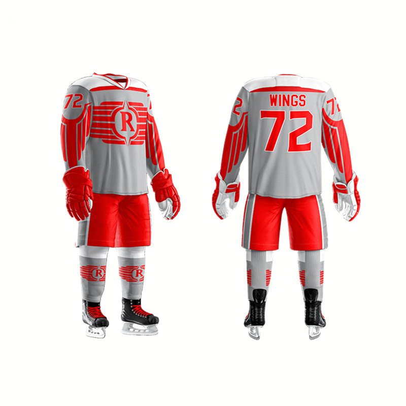 Cheap Wholesale Practice Full Sublimation Printing 100% Polyester Custom Ice Hockey Goalie Jersey