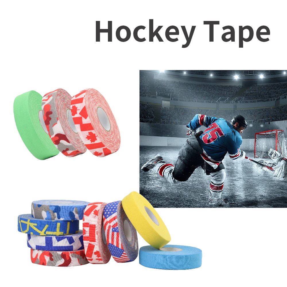 Custom manufacturers wholesale hockey hockey stick tape muscle stick sports elastic bandage 25 meters sticky
