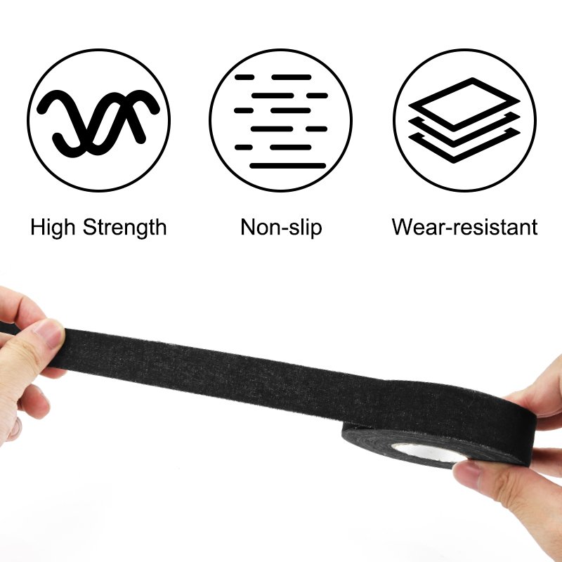 1"x 25m High Quality Customized Size and Logo Manufacturer Wholesale Woven Cotton Ice Hockey Stick Tape