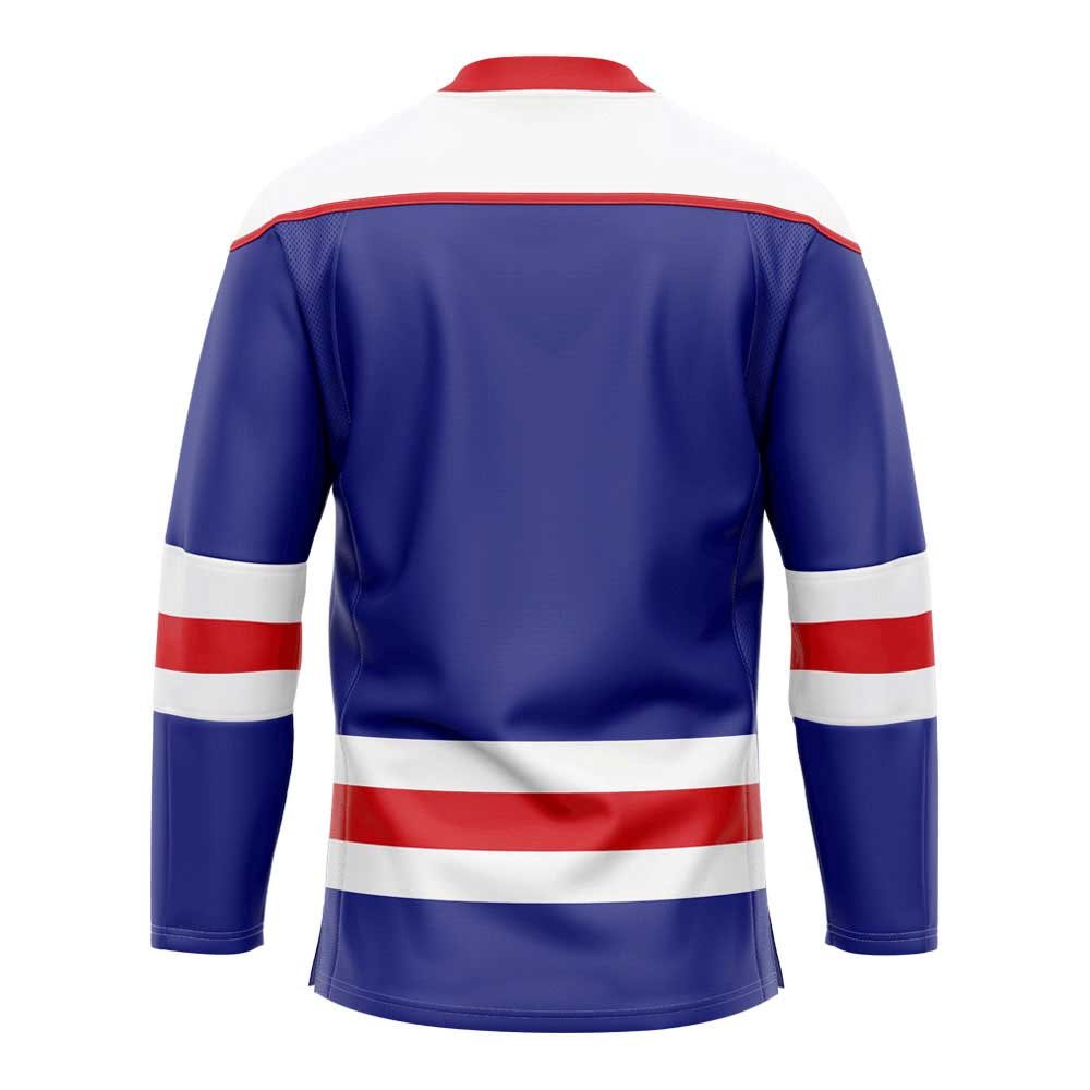 Long sleeve custom man sublimation ice hockey jersey