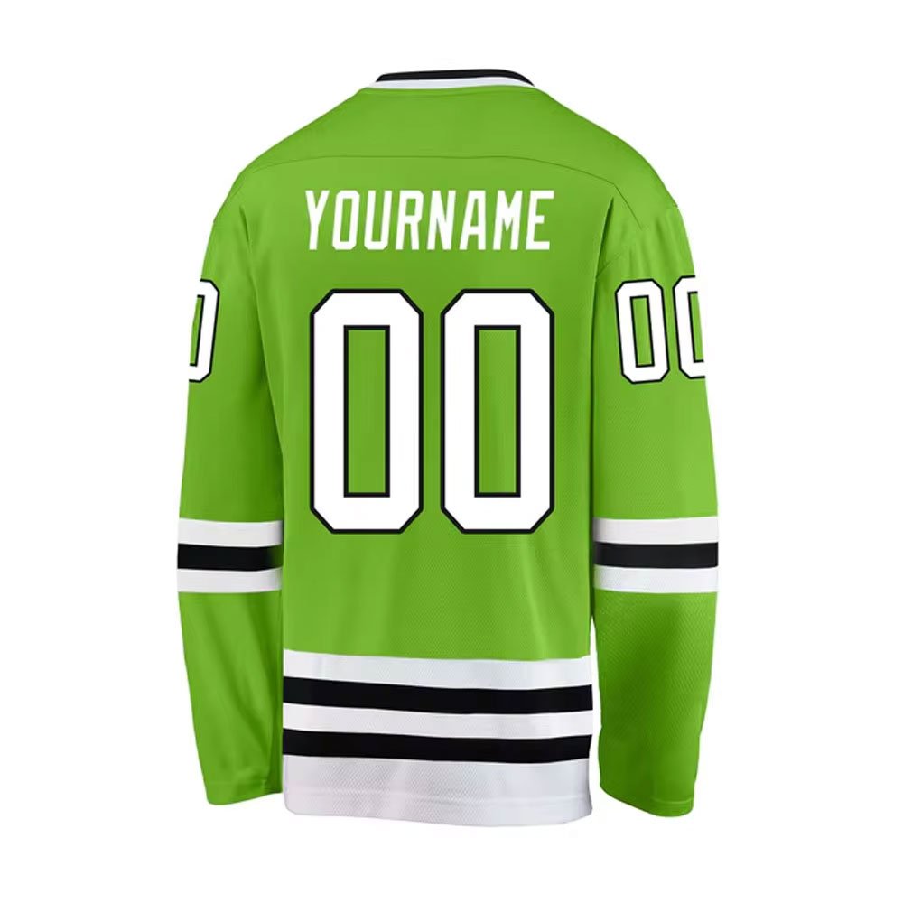 Made In Pakistan Unique Color Ice Hockey Jersey Latest Design highly breathable custom logo printed Ice Hockey Jersey OEM