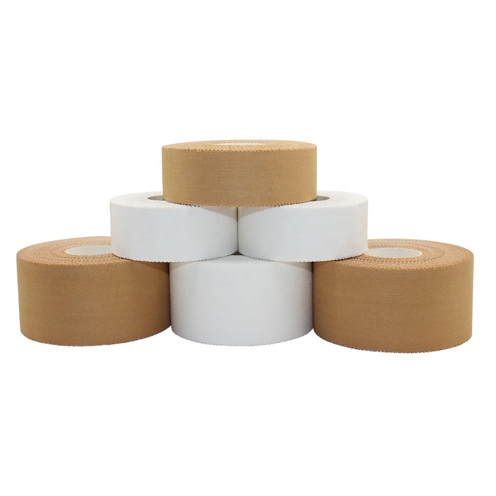 Ice hockey Zinc Oxide Bandage Rigid Strapping Athletic Sports Rayon Tape