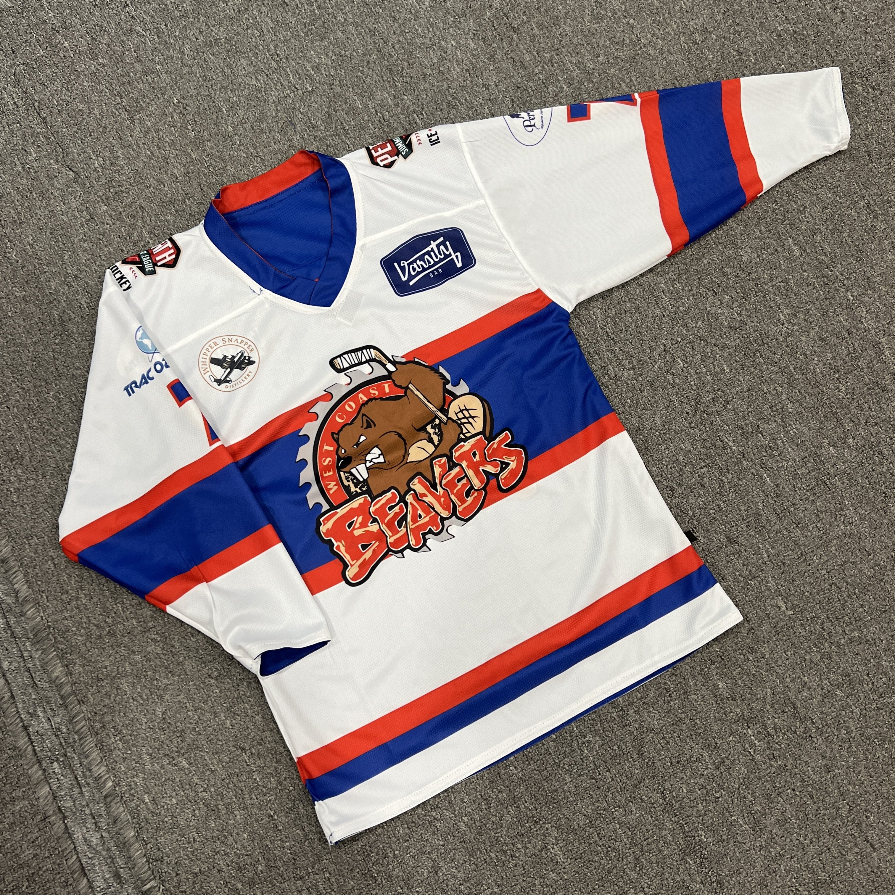 2024 Sport Team Custom Made Logo Sublimation Printed Ice Hockey Jersey reversible ice hockey jersey