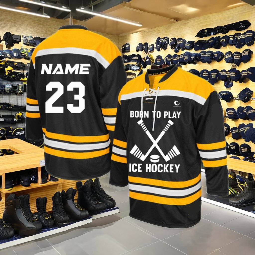 Top Custom Breathable Ice Hockey Jerseys Sublimation Adult Youth Ice Hockey Wear