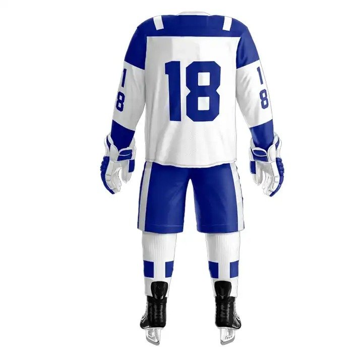 Custom Made High Quality Ice Hockey Wear Latest Hot Selling Youth Ice Hockey Jersey Set Blank Uniform with Custom Logo Printing
