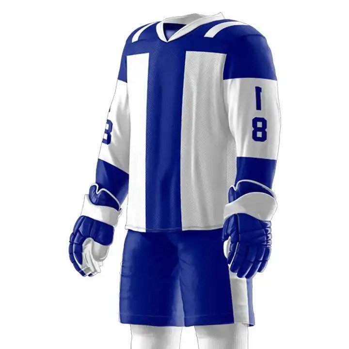 Custom Made High Quality Ice Hockey Wear Latest Hot Selling Youth Ice Hockey Jersey Set Blank Uniform with Custom Logo Printing
