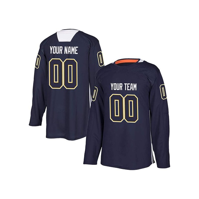 Hot Sales Sports Mans Hockey Jersey Factory Custom Logo High Quality Workout Clothing Sports Mens Hockey Jersey
