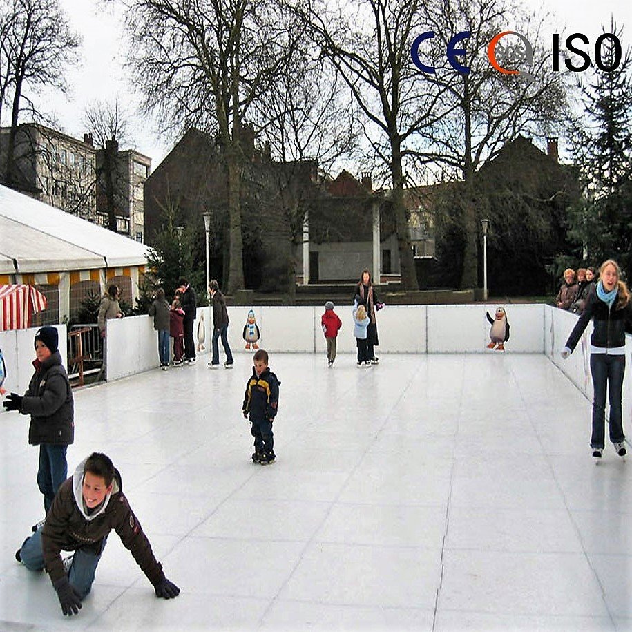Roller Skating Court Flooring ice skate synthetic ice rink synthetic ice hockey rink skateable