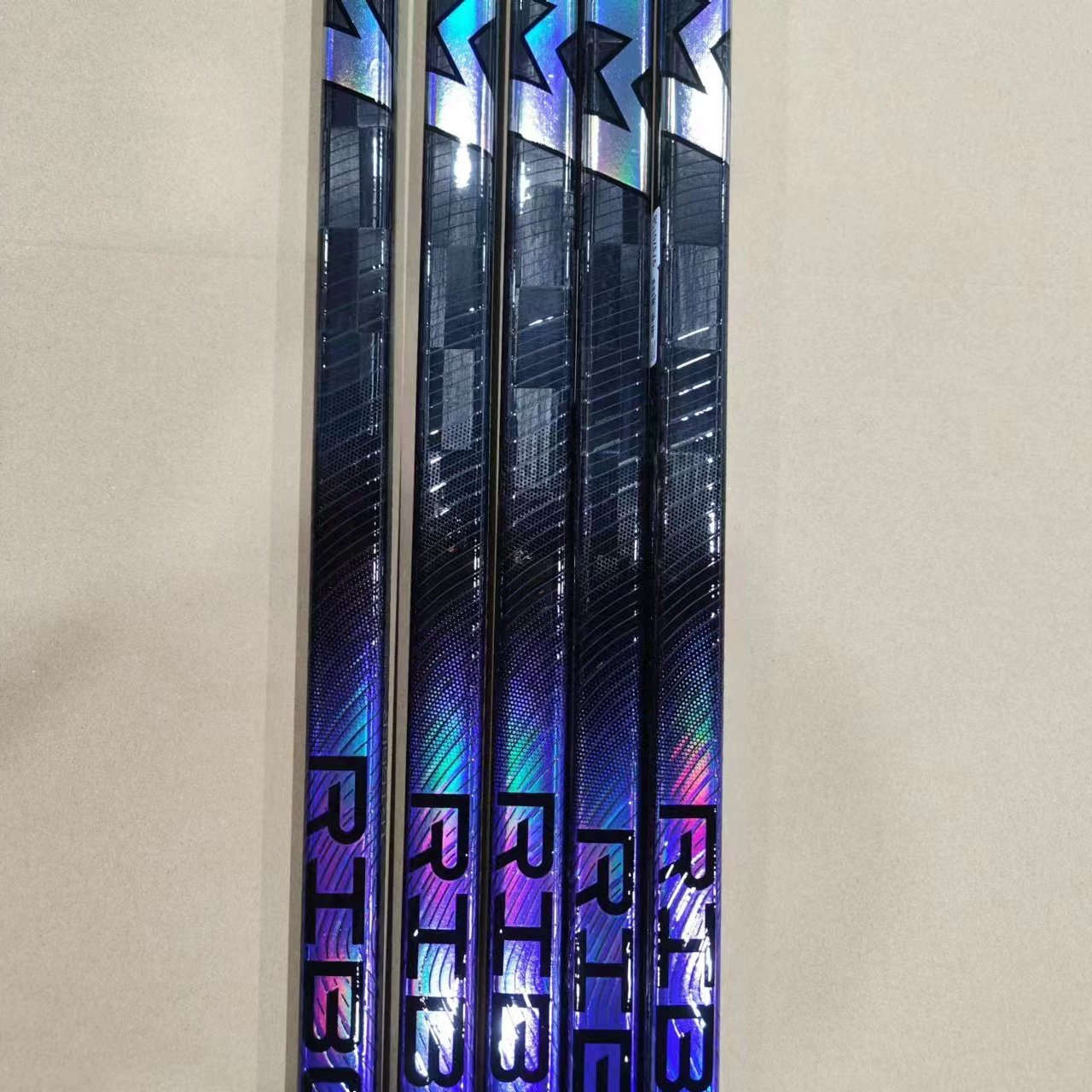 350g/ 375g/400g 100% Carbon Fiber Customized Logo High Quality Ice Hockey Sticks Carbon Hockey Stick