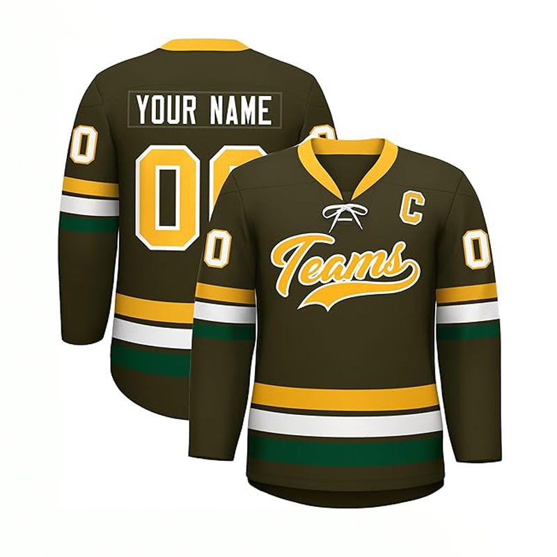 Factory Professional Customized Blank Youth Hockey Jersey Embroidery Sublimation Logo Polyester Tackle Twill Ice Hockey Jersey