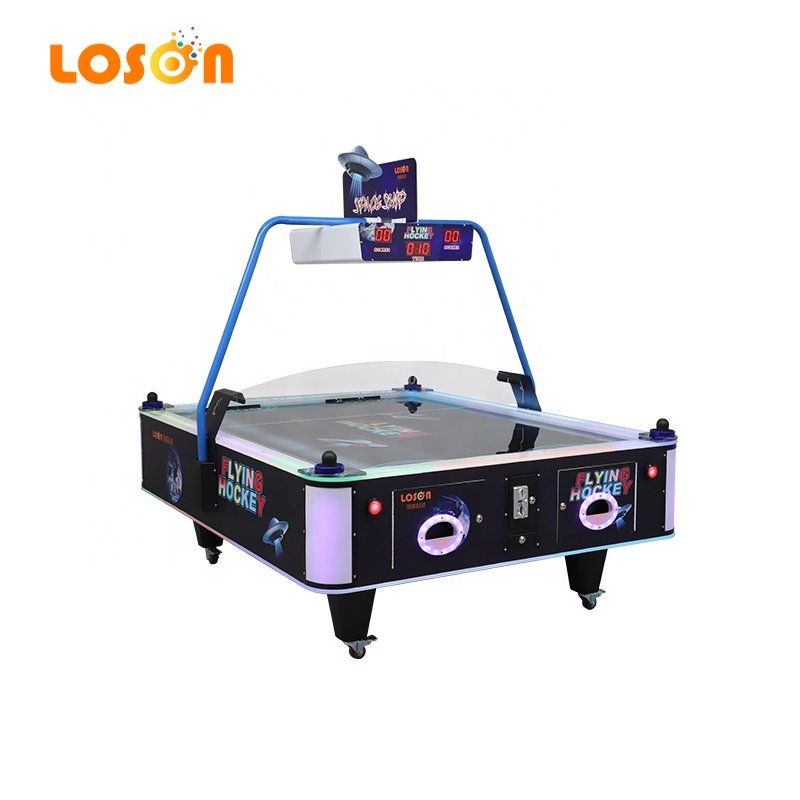 Indoor Automatic luxury Scoreboard Mesa De Hockey De Aire Arcade Ice Air Hockey Coin Operated Games