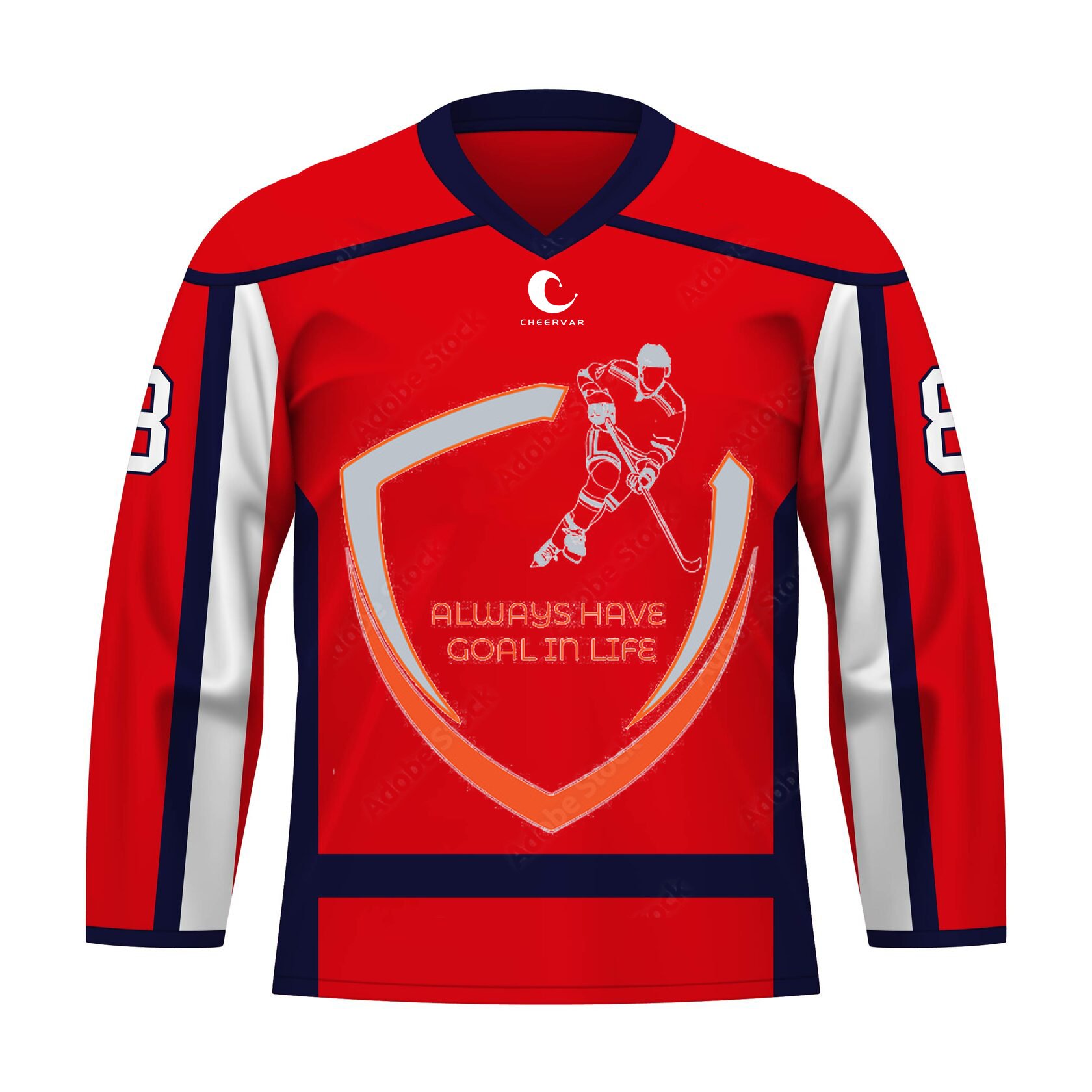 Personalized Custom Ice Hockey Jerseys Sublimated Breathable Youth Ice Hockey Wear