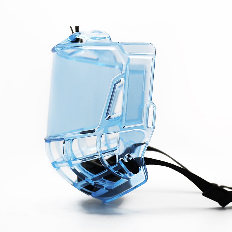 Factory Supported OEM/ODM Anti-Fog Ice Hockey Anti-Scratch Visor Both Side Ice Hockey Cage For Ice Hockey Helmet