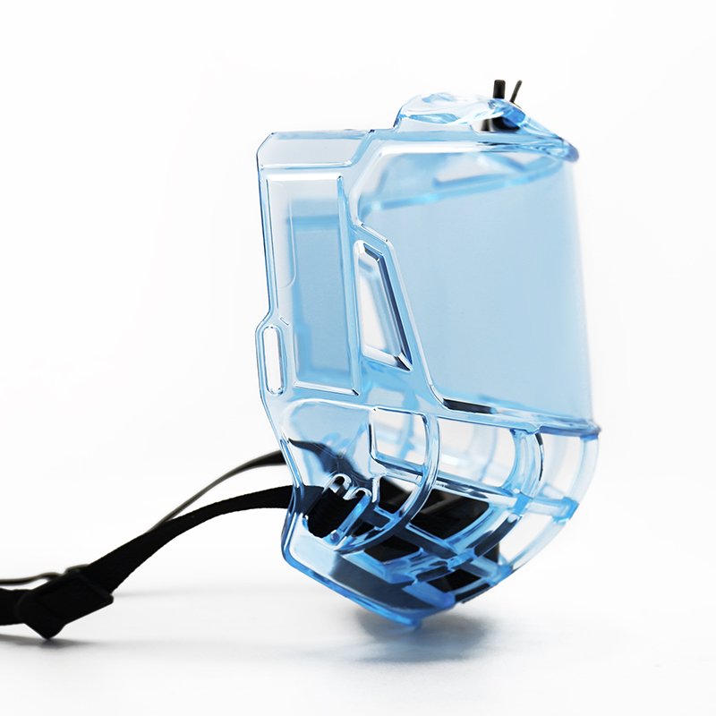 Factory Supported OEM/ODM Anti-Fog Ice Hockey Anti-Scratch Visor Both Side Ice Hockey Cage For Ice Hockey Helmet
