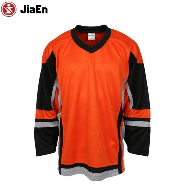China Factory Ice Hockey Jersey With Custom Sublimation Hoodies Lace