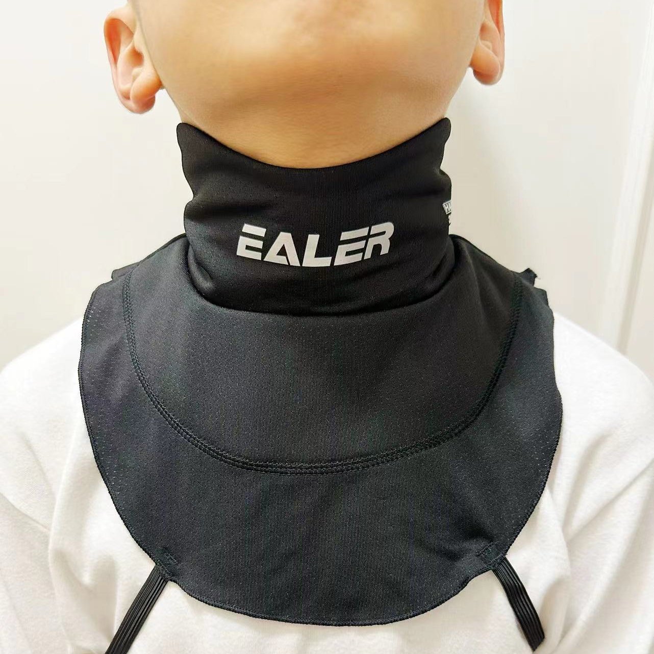 manufacture Ealer logo Adjustment Black Neck Support Neck Protection Hockey Neck Guard