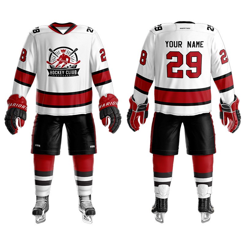 Custom Manufacture Reversible Design Pro Quality Knitted Twill Icehockey Team Training Fashion Hookey Jersey