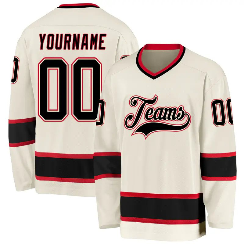 Custom sublimated blank hockey jersey 100% polyester quick dry sports v-neck mesh jersey youth hockey jerseys team uniform