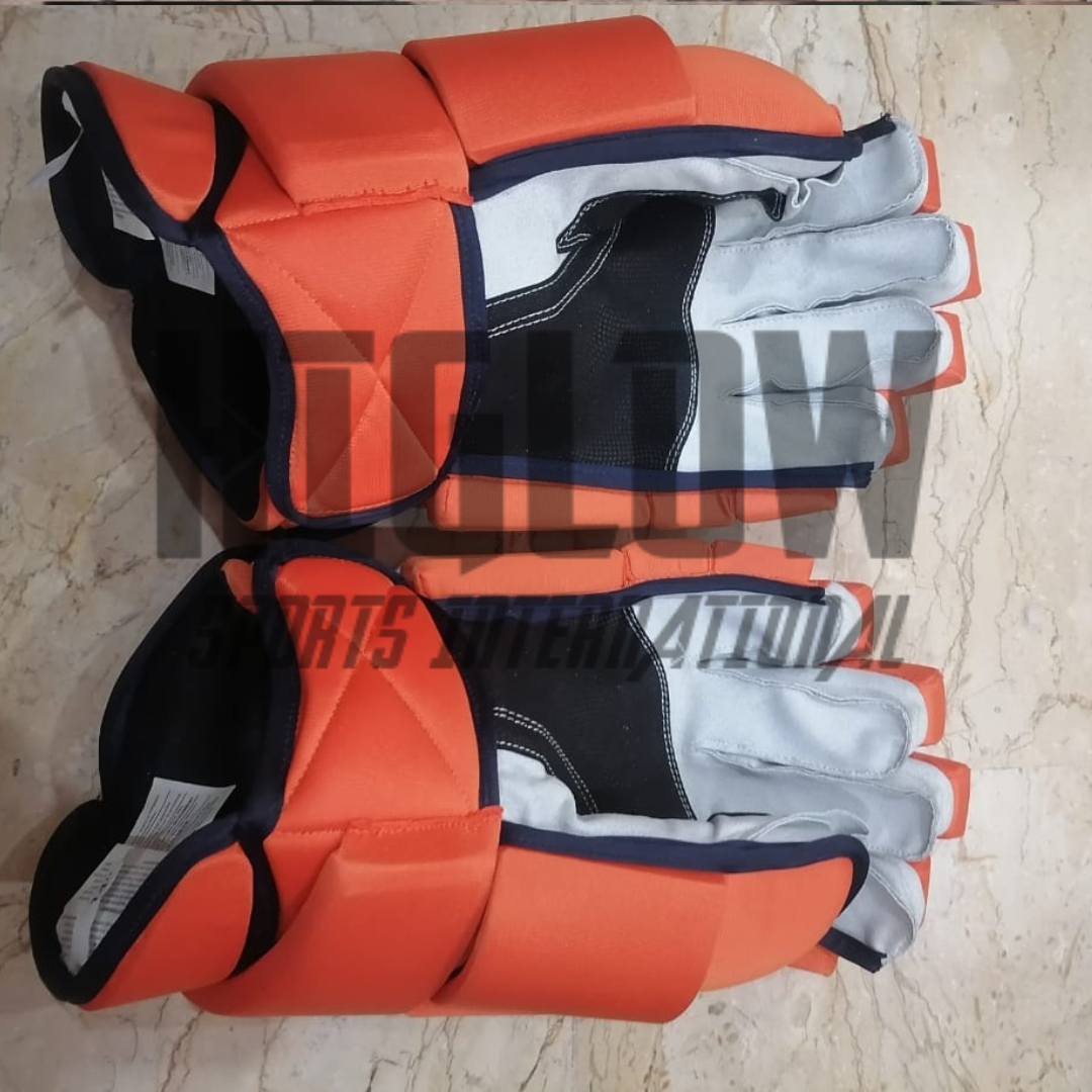 Custom Logo and Color Professional Ice Hockey Gloves with Customized Protective Gear
