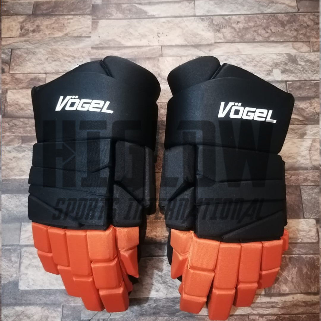 Custom Logo and Color Professional Ice Hockey Gloves with Customized Protective Gear