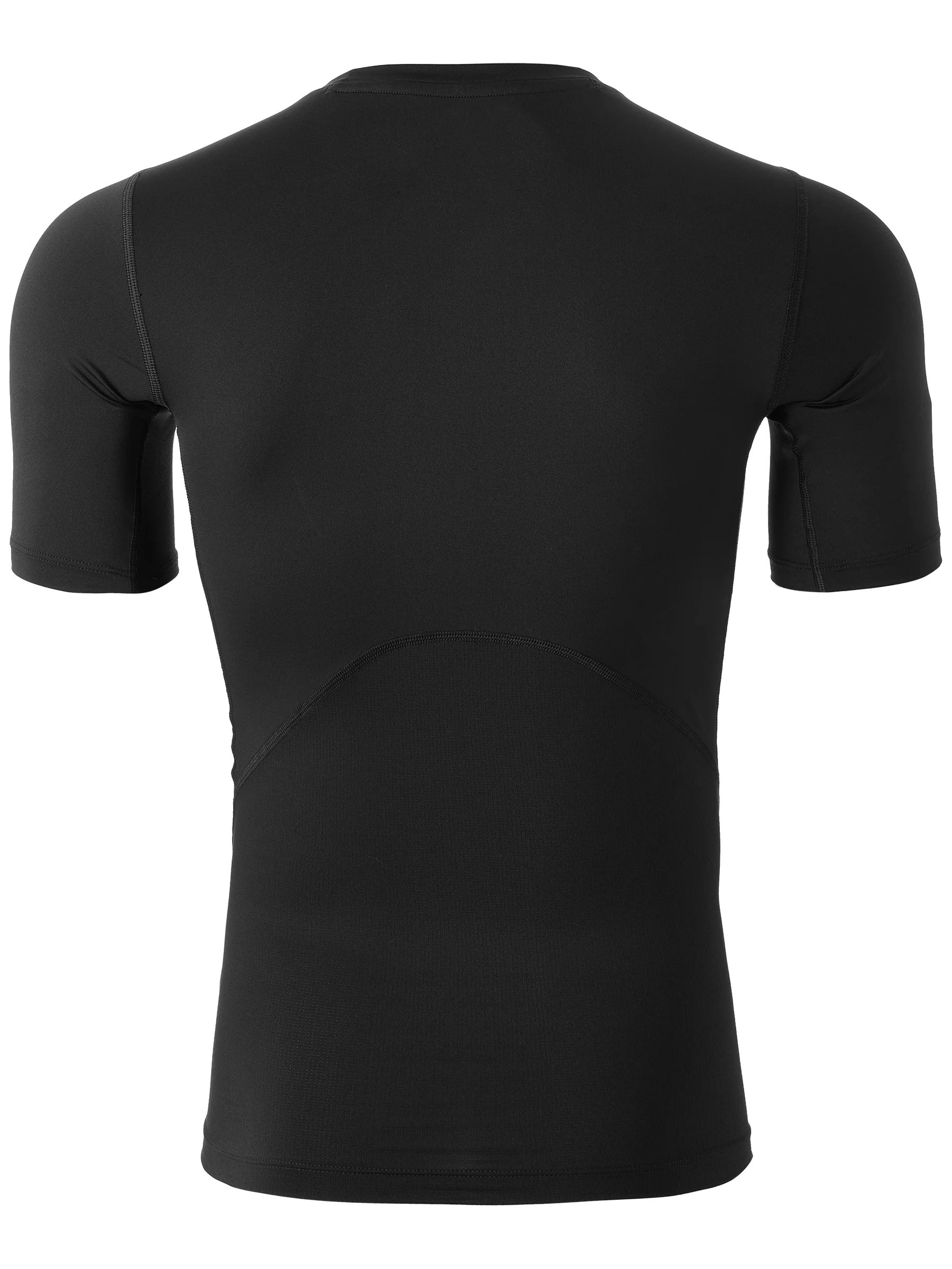 Flatlock Seams Anti-Odor Hybrid Raglan short Sleeves Compression L/S Shirt - Men's hockey jersey