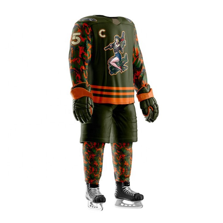 High quality street wear vintage design 6xl hockey jerseys custom made hockey jersey
