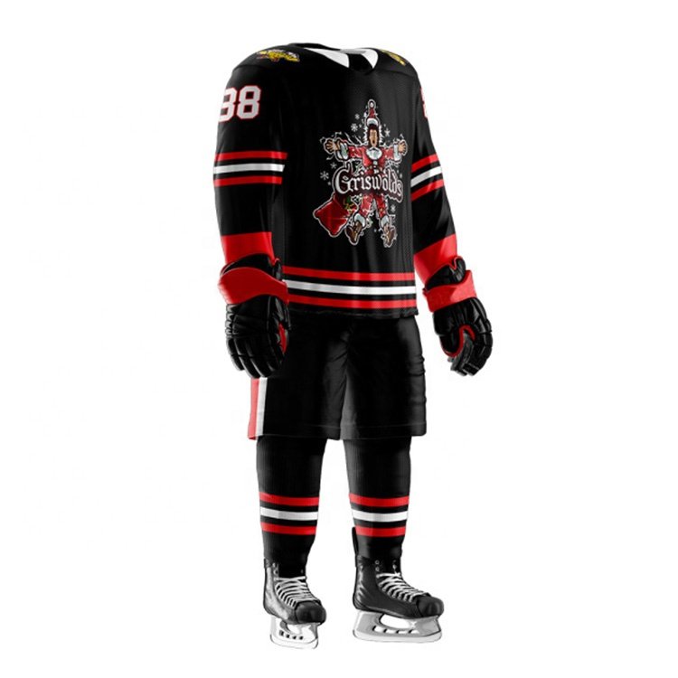High quality street wear vintage design 6xl hockey jerseys custom made hockey jersey