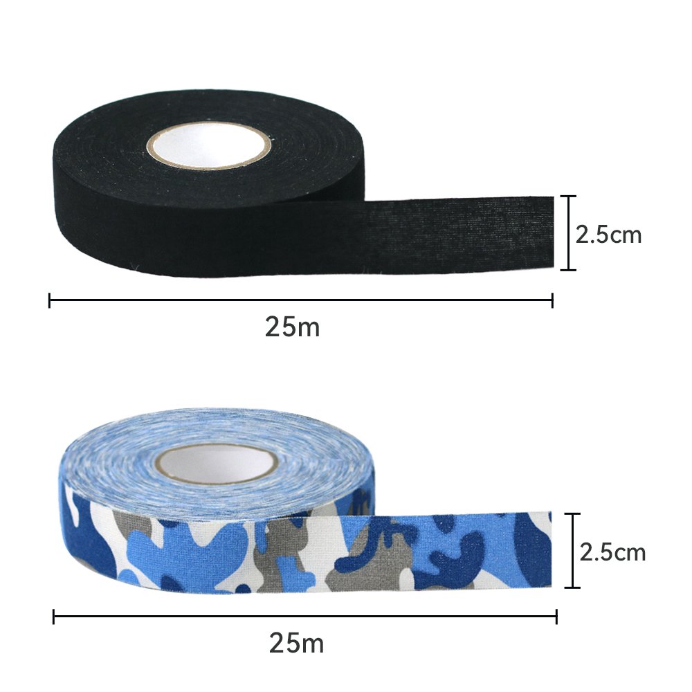 Waterproof Adhesive Stretch Sports Ice Hockey Tape Custom Logo Printed Ice Hockey Tape