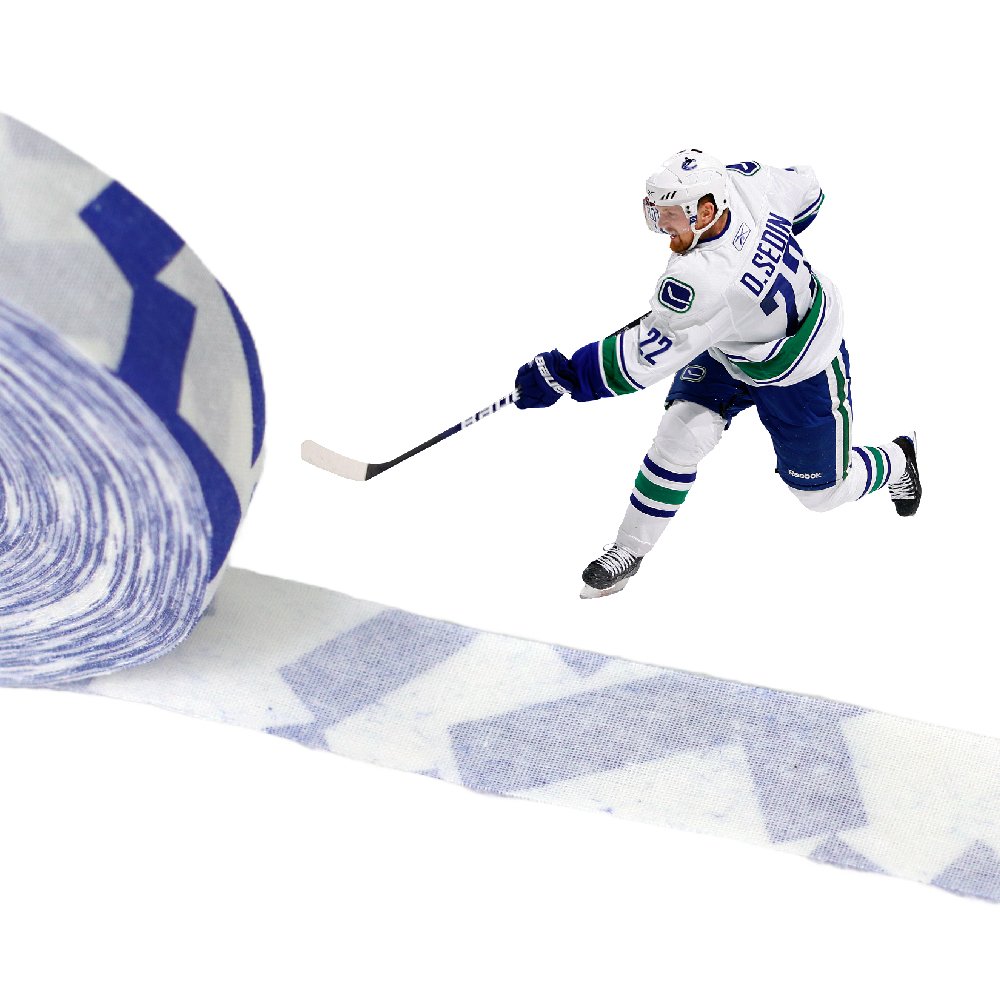 Waterproof Adhesive Stretch Sports Ice Hockey Tape Custom Logo Printed Ice Hockey Tape