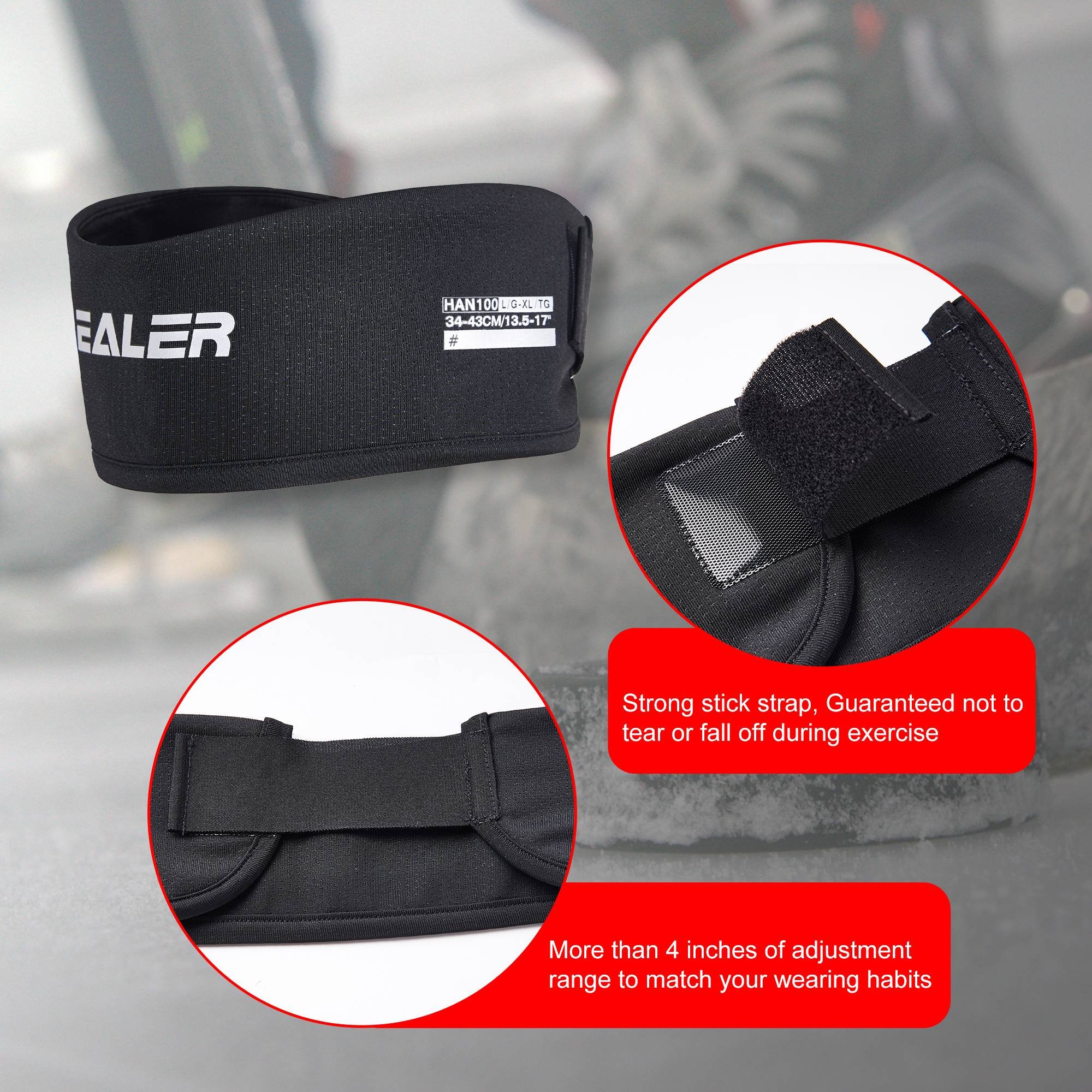 manufacturer Ealer logo hockey neck guards neck protection ice hockey gear cut resistant hockey neck protector