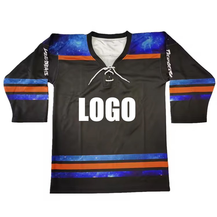 Moq 1 Custom Design New Style Reversible Ice Hockey Uniform Set Hockey Off Ice Track Suit