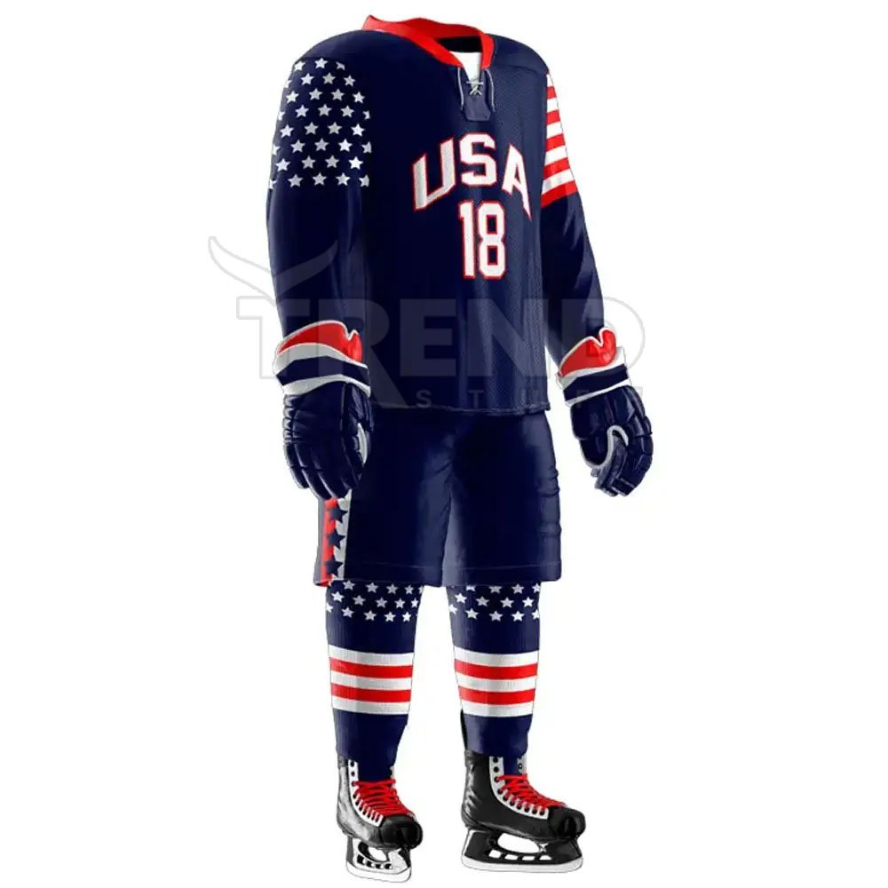 Customized Ice Hockey Uniforms & Jerseys Customized Sports Wears Top Quality Soft Comfortable Ice Hockey Uniforms