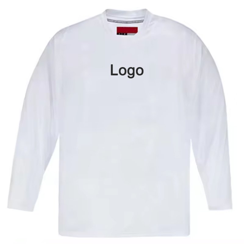 Custom Mens Shirts Training Plain Blank Ice Hockey Jersey Uniform Sublimation Printing OEM Sports Wear Factory Service