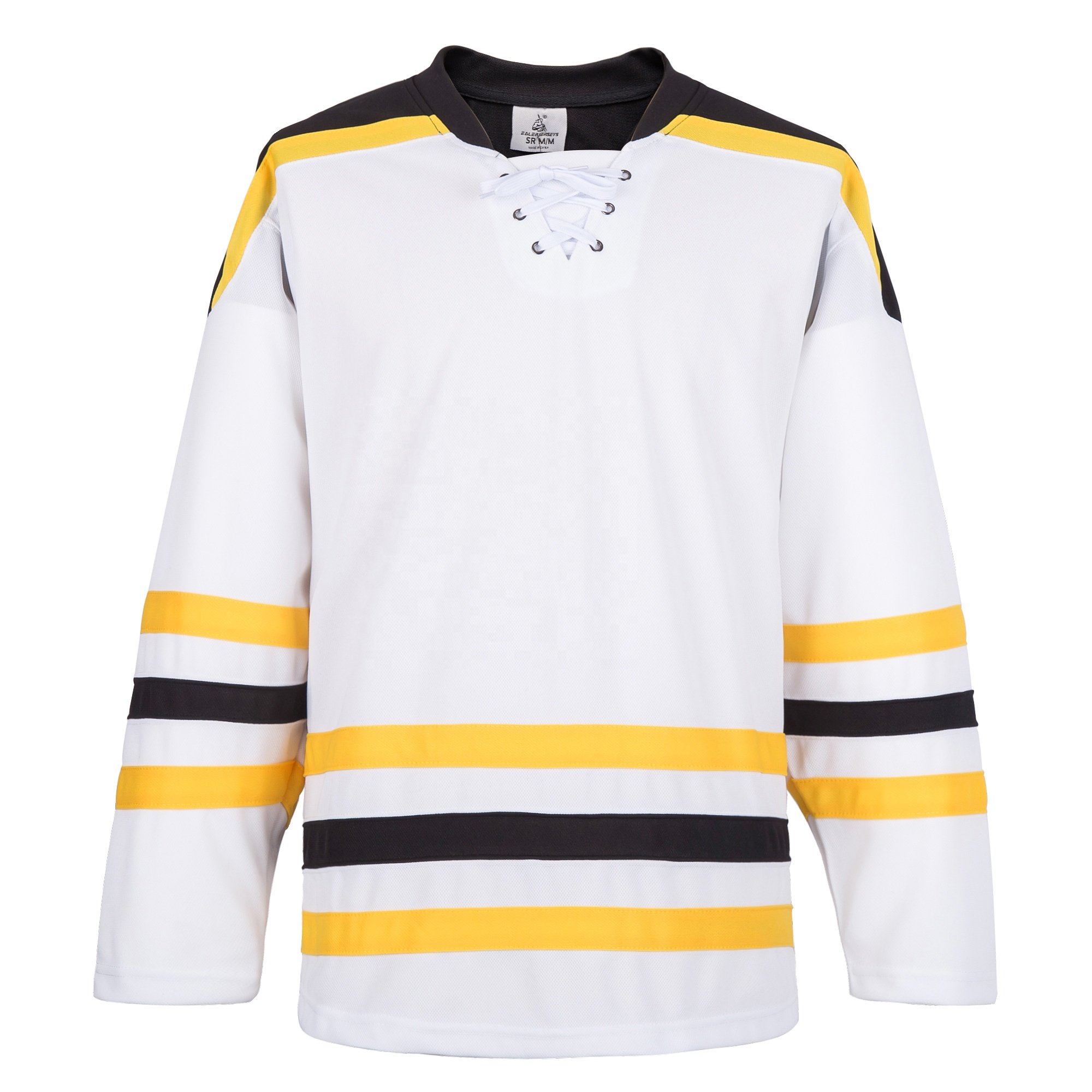 Customized collar logo lace up custom hockey jerseys twill custom jerseys hockey blank ice hockey jersey