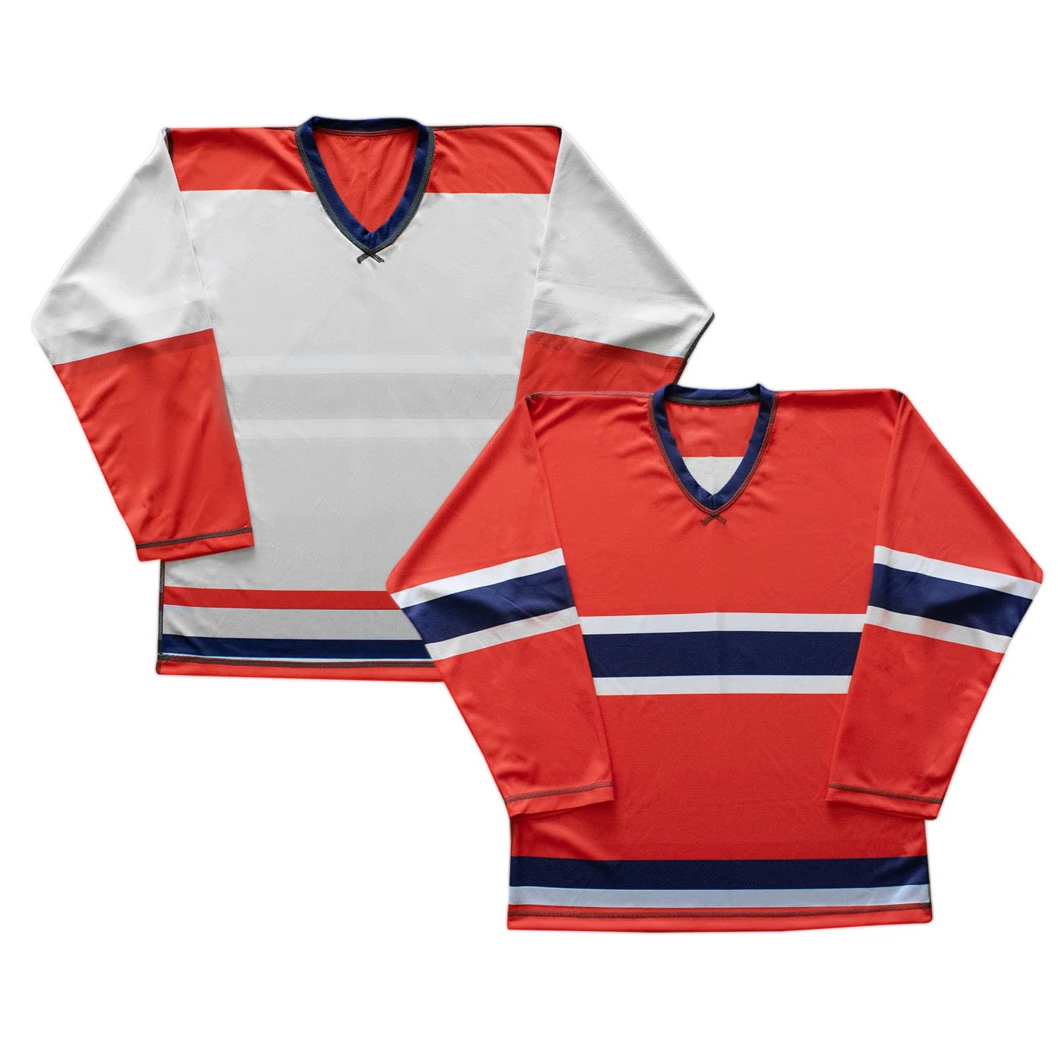 Most popular design sport sublimated reversible practice ice hockey jersey custom ice hockey wear