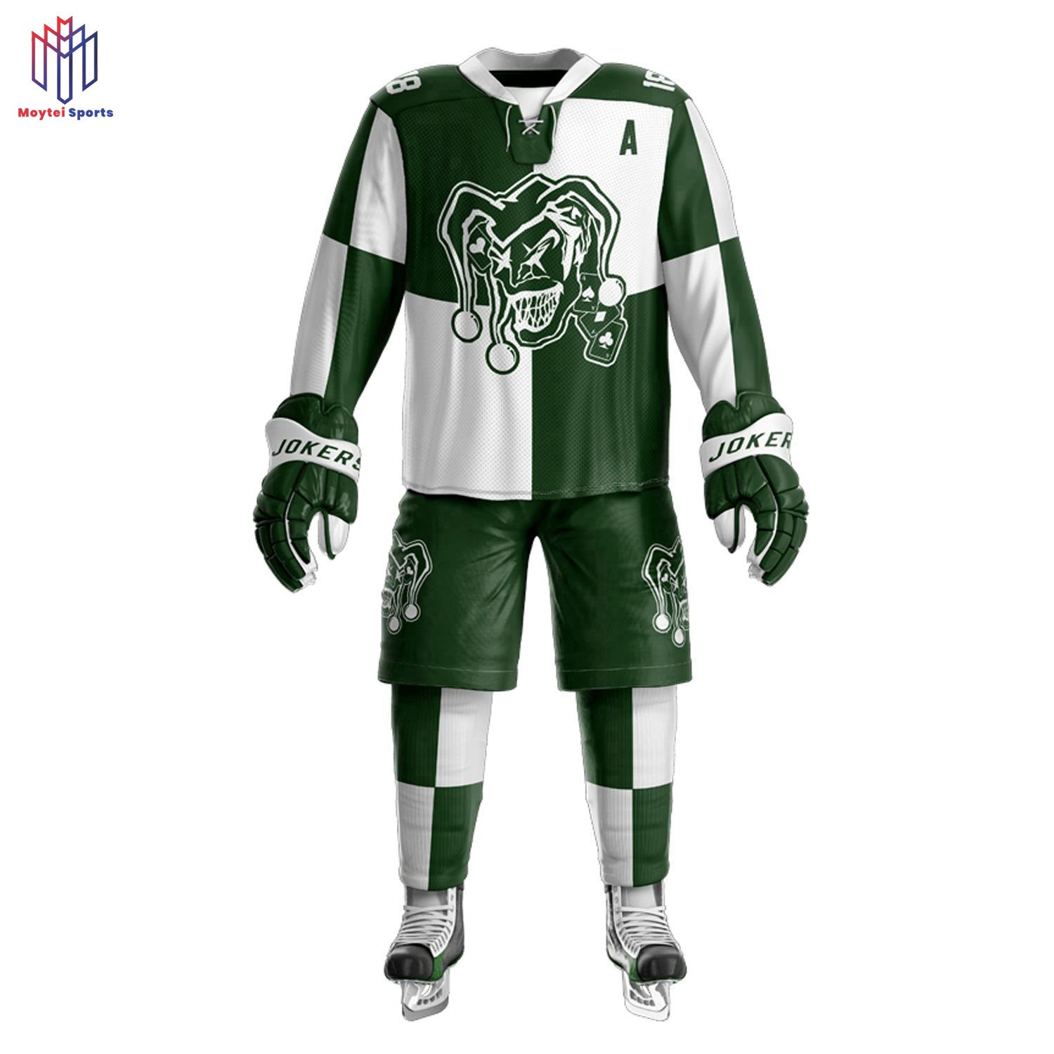 100% Polyester Team Breathable Field Hockey Jersey Men Sublimation Ice Hockey Uniform