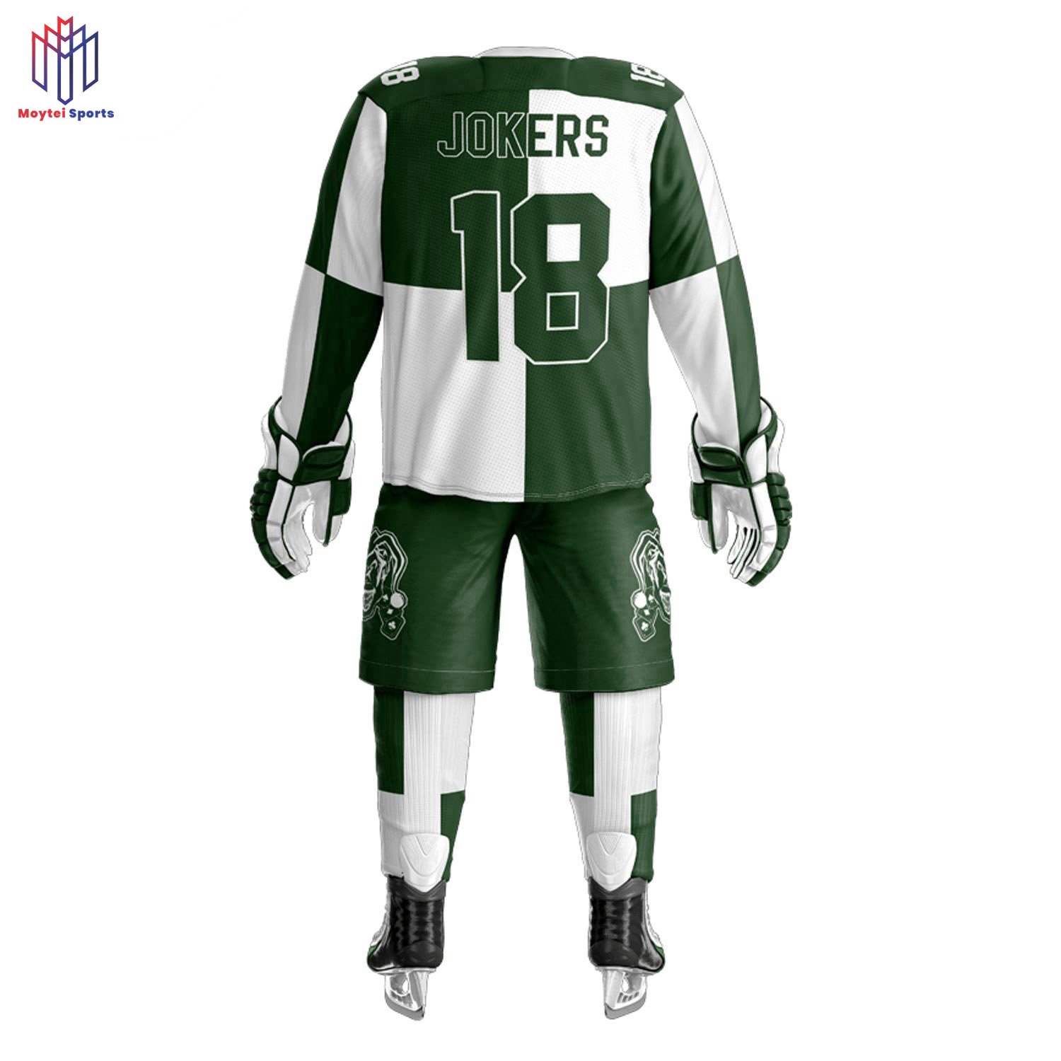 100% Polyester Team Breathable Field Hockey Jersey Men Sublimation Ice Hockey Uniform